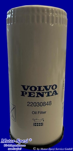 Volvo Penta Ölfilter für D4 und D6, original 22030848